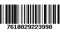 Código de Barras 7610829223998