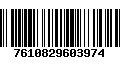 Código de Barras 7610829603974