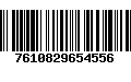 Código de Barras 7610829654556