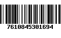 Código de Barras 7610845301694