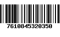 Código de Barras 7610845320350