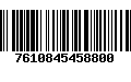 Código de Barras 7610845458800