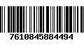 Código de Barras 7610845884494