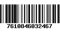 Código de Barras 7610846032467