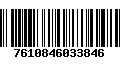 Código de Barras 7610846033846