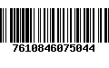 Código de Barras 7610846075044