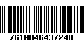 Código de Barras 7610846437248