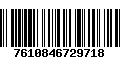 Código de Barras 7610846729718