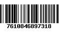 Código de Barras 7610846897318