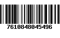 Código de Barras 7610848045496