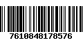 Código de Barras 7610848178576