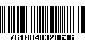 Código de Barras 7610848328636