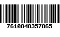 Código de Barras 7610848357865