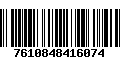 Código de Barras 7610848416074