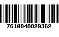 Código de Barras 7610848829362