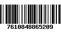 Código de Barras 7610848865209