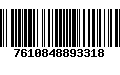 Código de Barras 7610848893318