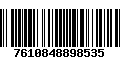 Código de Barras 7610848898535