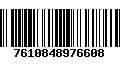 Código de Barras 7610848976608