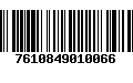 Código de Barras 7610849010066