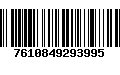 Código de Barras 7610849293995