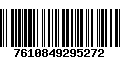 Código de Barras 7610849295272