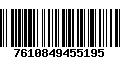 Código de Barras 7610849455195