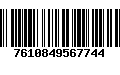 Código de Barras 7610849567744