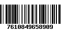 Código de Barras 7610849658909