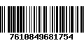 Código de Barras 7610849681754