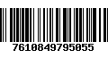 Código de Barras 7610849795055