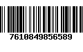 Código de Barras 7610849856589