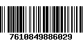 Código de Barras 7610849886029