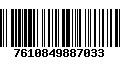 Código de Barras 7610849887033