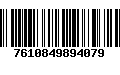 Código de Barras 7610849894079