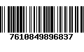 Código de Barras 7610849896837