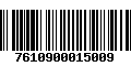 Código de Barras 7610900015009