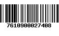 Código de Barras 7610900027408