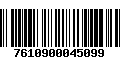 Código de Barras 7610900045099