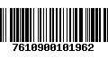 Código de Barras 7610900101962