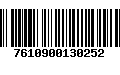 Código de Barras 7610900130252