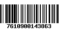 Código de Barras 7610900143863