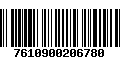 Código de Barras 7610900206780