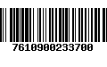 Código de Barras 7610900233700