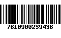 Código de Barras 7610900239436