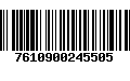 Código de Barras 7610900245505