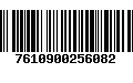 Código de Barras 7610900256082