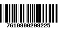 Código de Barras 7610900299225