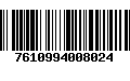 Código de Barras 7610994008024