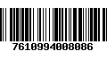 Código de Barras 7610994008086